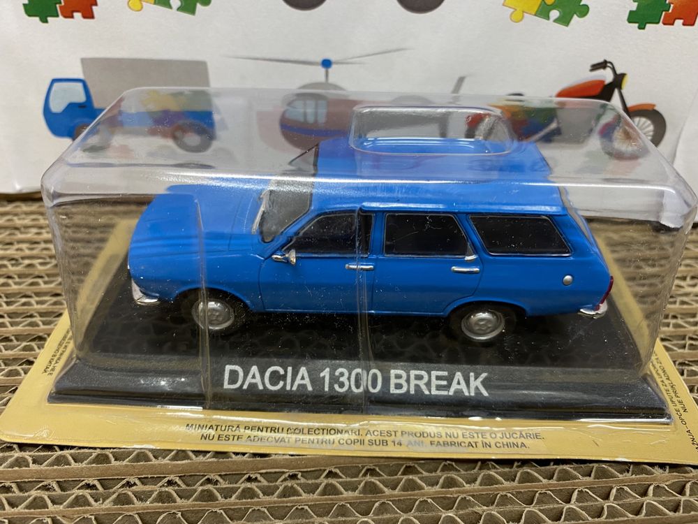 DACIA 1300 break machetă auto scara 1:43 Deagostini Ro