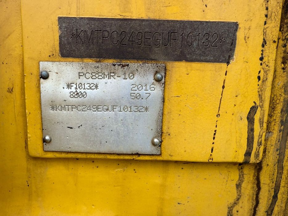 Excavator komatsu pc 88 mr 10