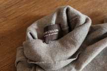 Мъжка блуза с високо деколте Scotch & Soda
