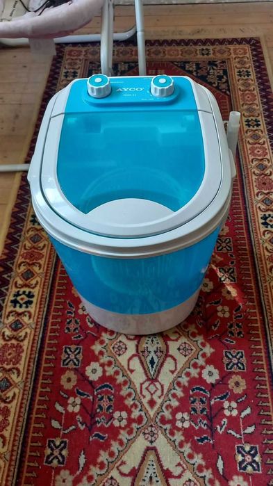 Мини пералня Ayco WMA-32, 121 W, 3 кг дрехи, Центрофуга 2 кг.
