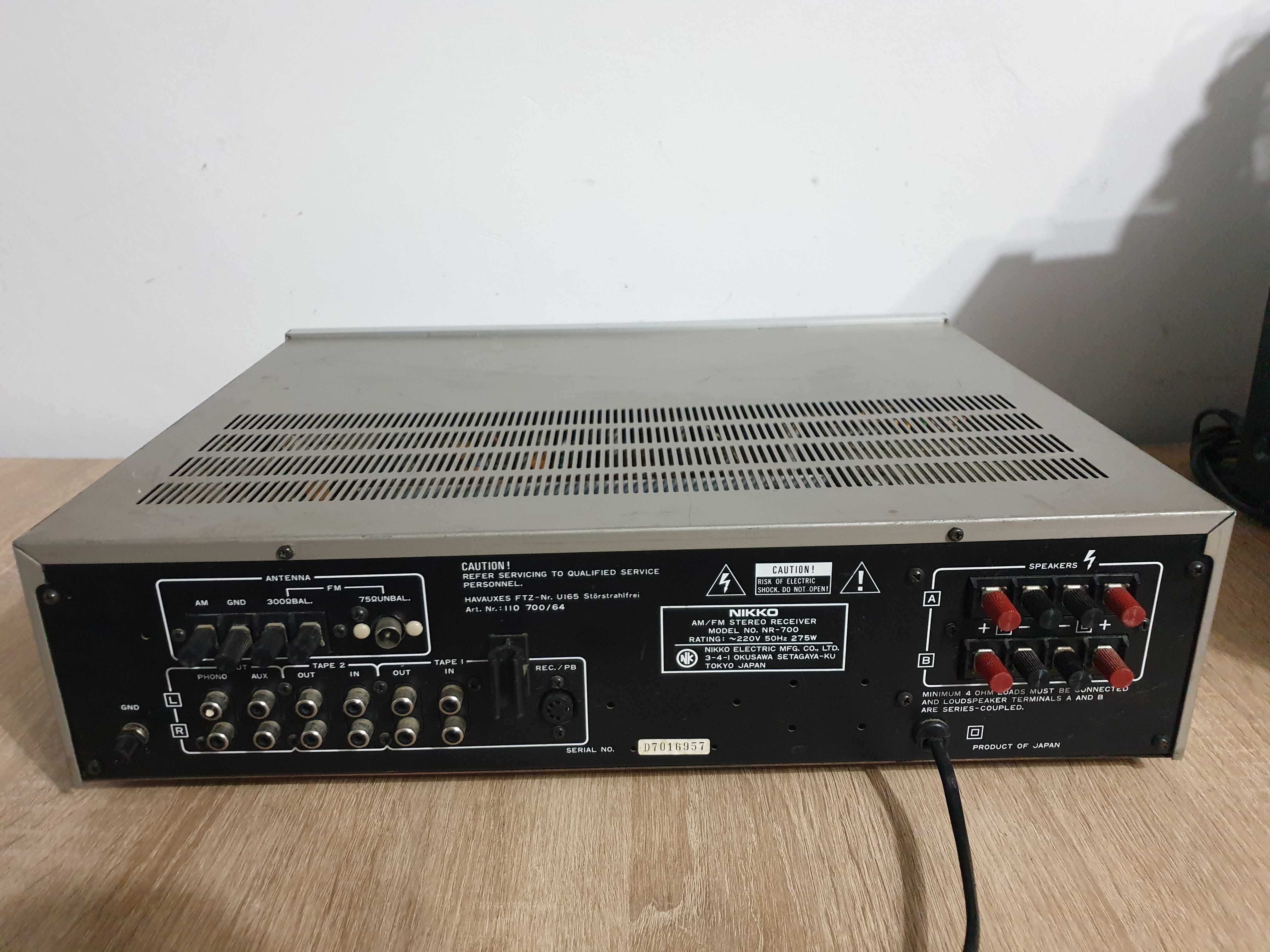 amplificator / receiver Nikko NR-700 (1981)