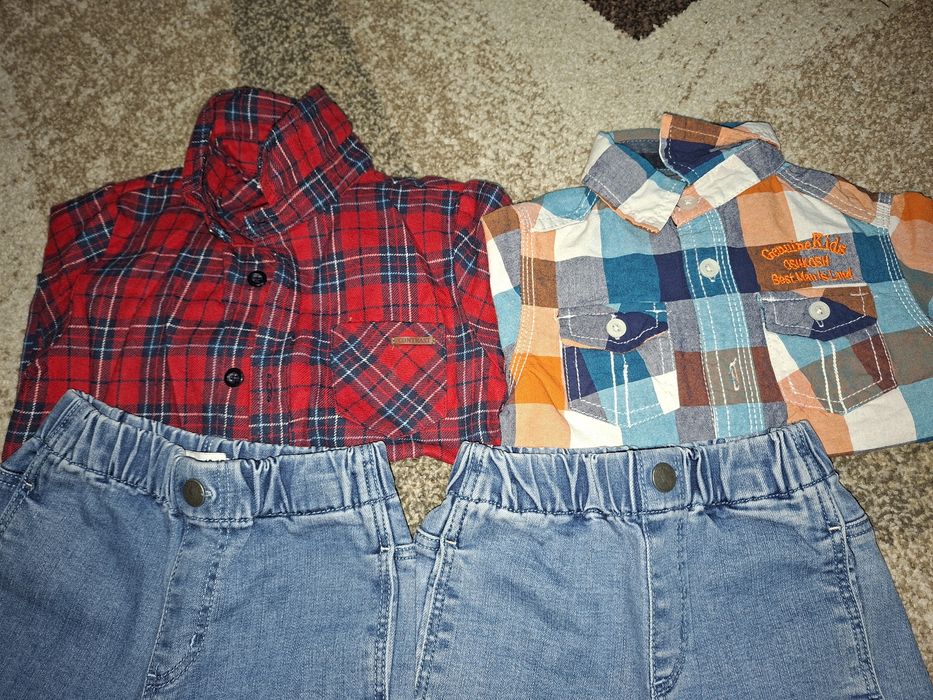 Комплекти ризка и дънки 12-18мес.