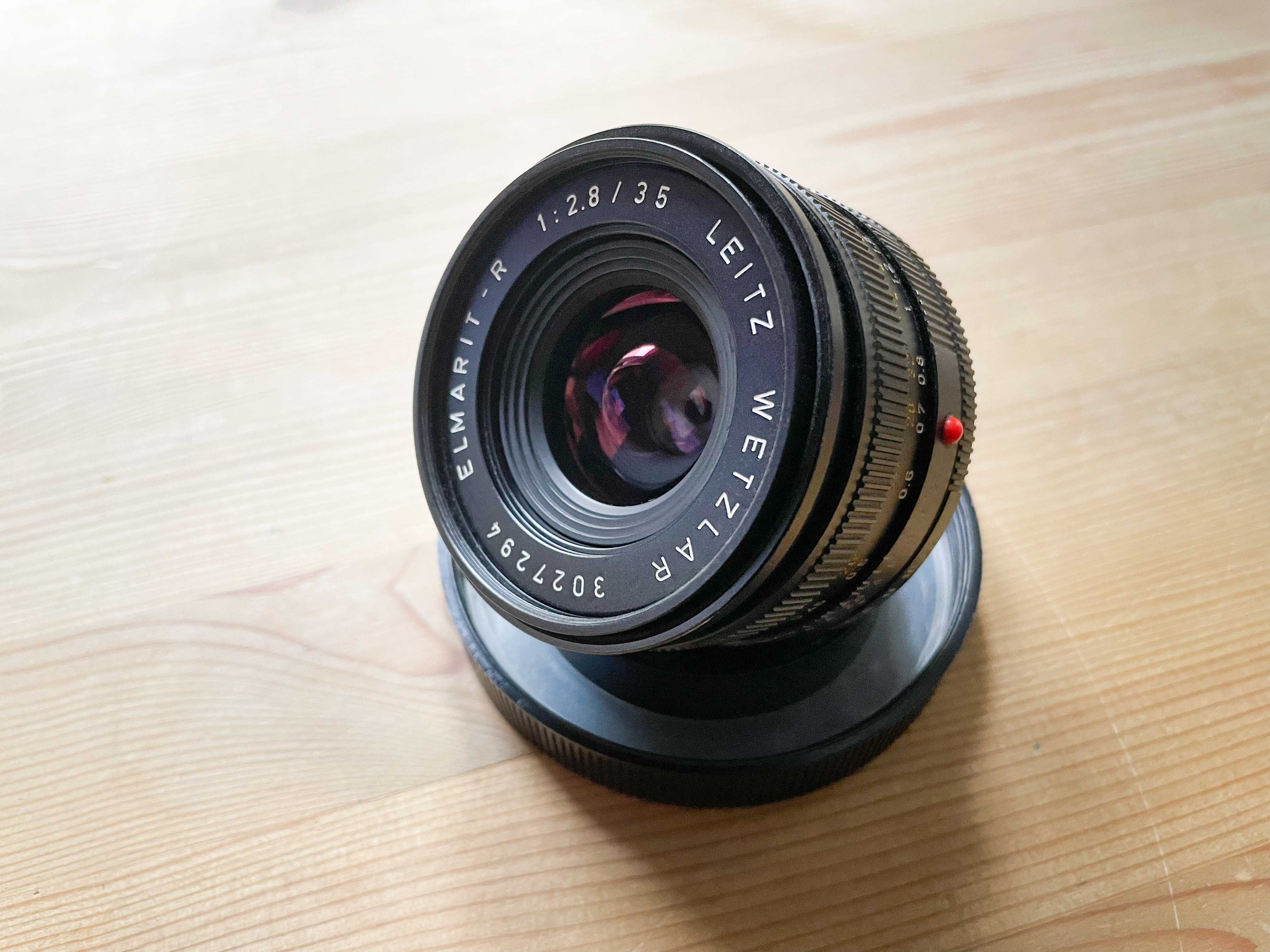 Leica Elmarit - R 35 mm f/2.8 - 3 cam - made in Germany - stare f buna