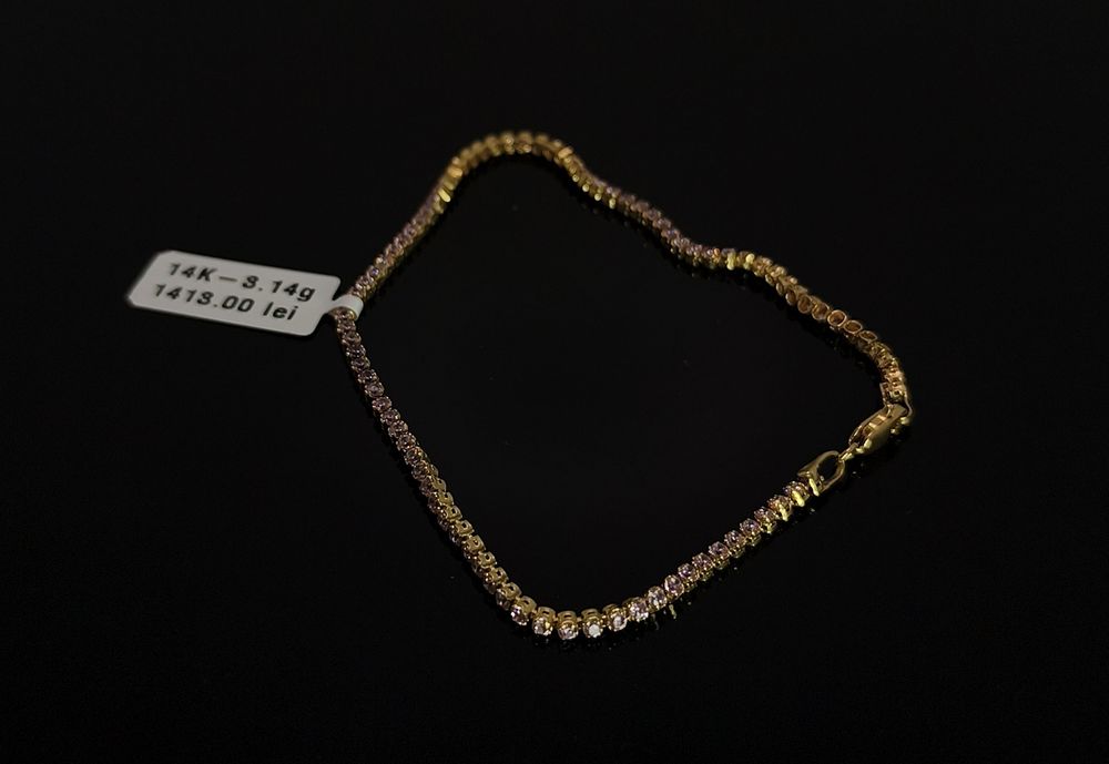 Bijuteria Royal bratara din aur 14k 3.14 gr