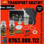 Kit polimerizare restaurare faruri auto cu polimer lichid 600 ml Nou