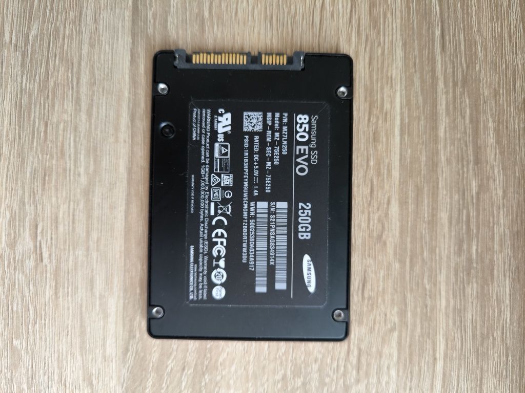 SSD Samsung 850 EVO в отлично здраве