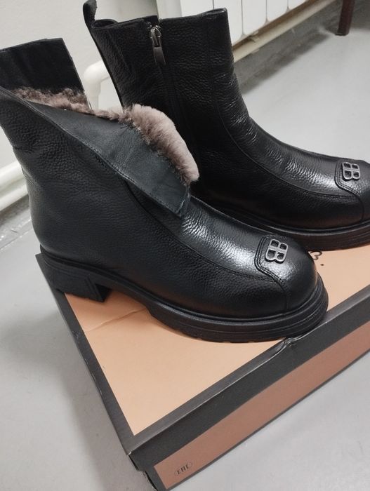 Зимние ботинки натуралка