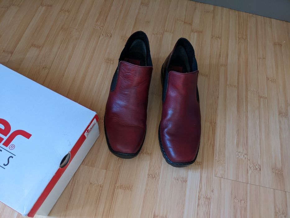 Боти Rieker, естествена кожа, N37
