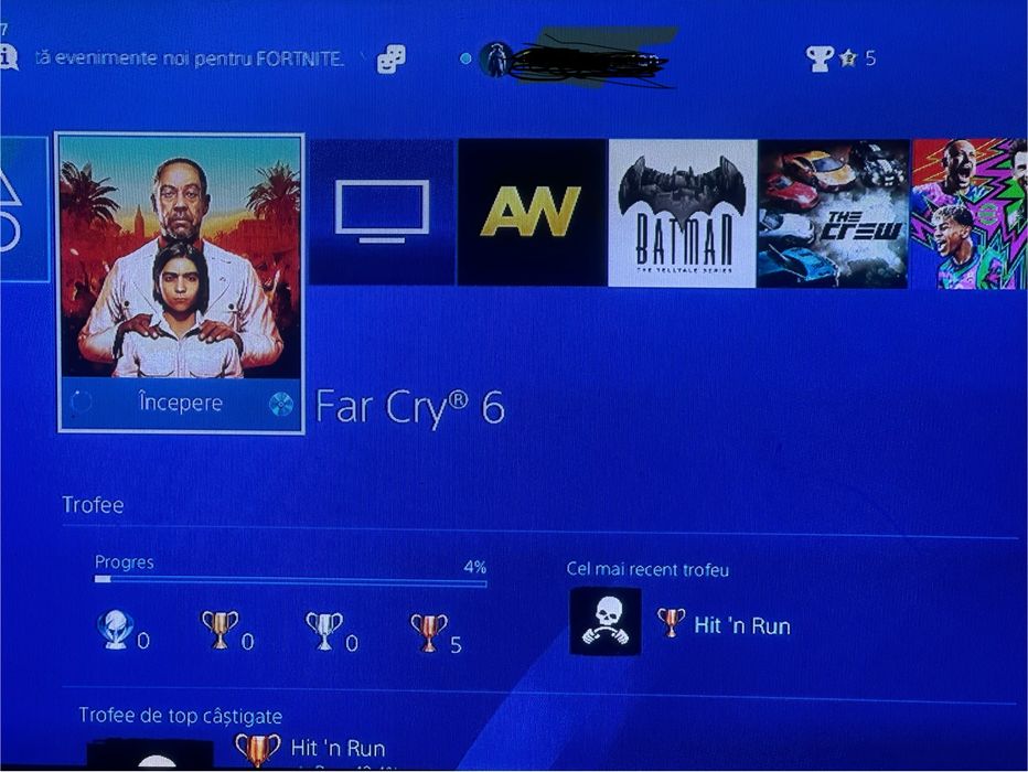 Ps4 Slim 1TB stare foarte buna nu prea l-am folosit