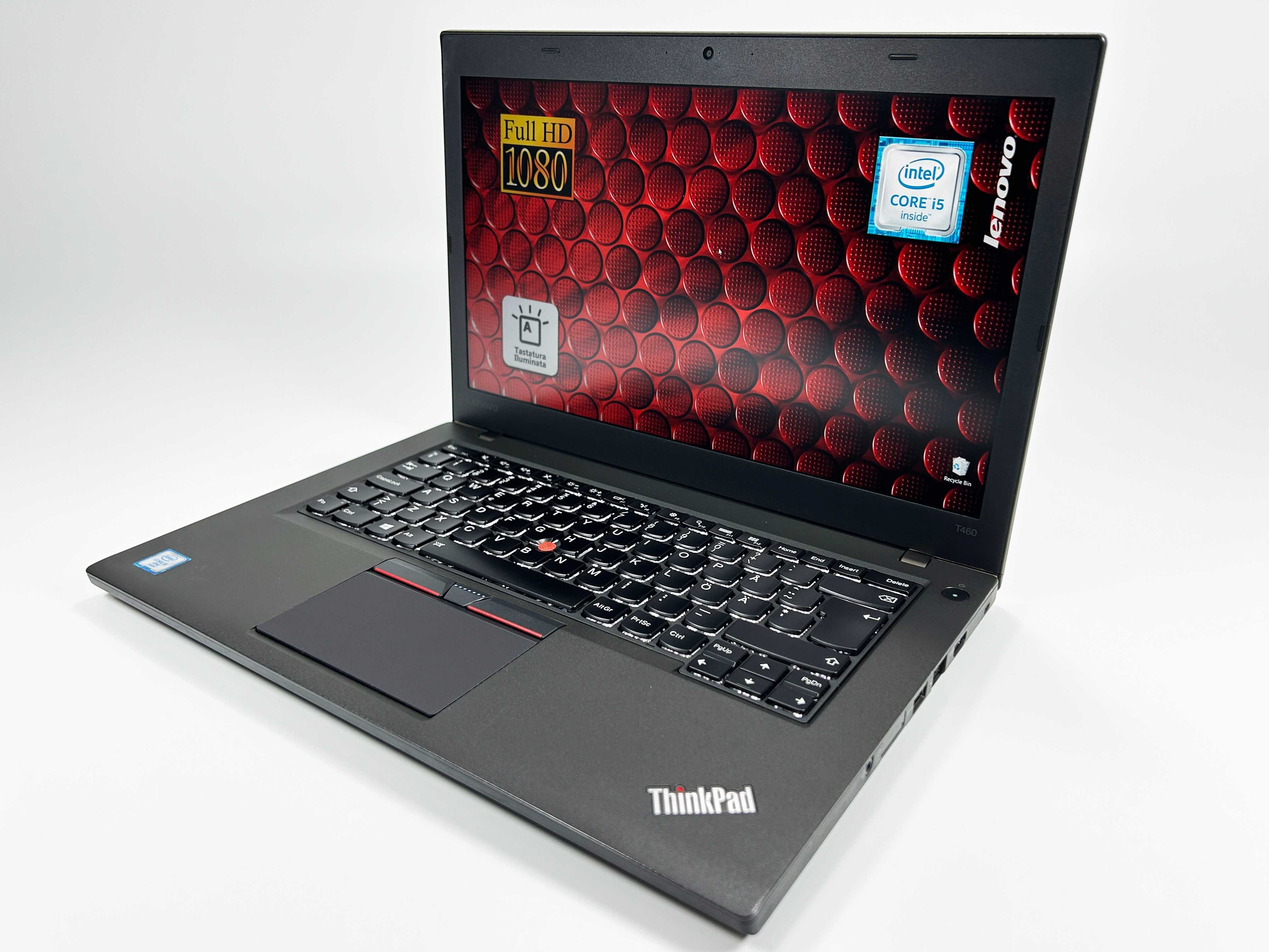 Laptop Lenovo Thinkpad i5 256GB SSD FULL HD SLIM Business CA NOU