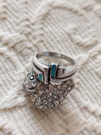 Сребърен пръстен с тюркоаз на Анджело Красини
