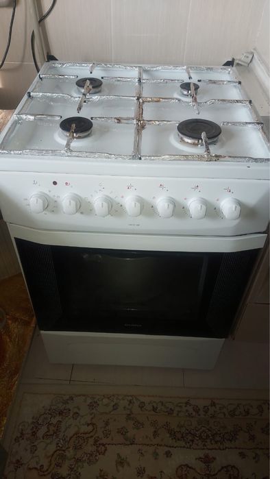 Газ плита в хорошем состоянии