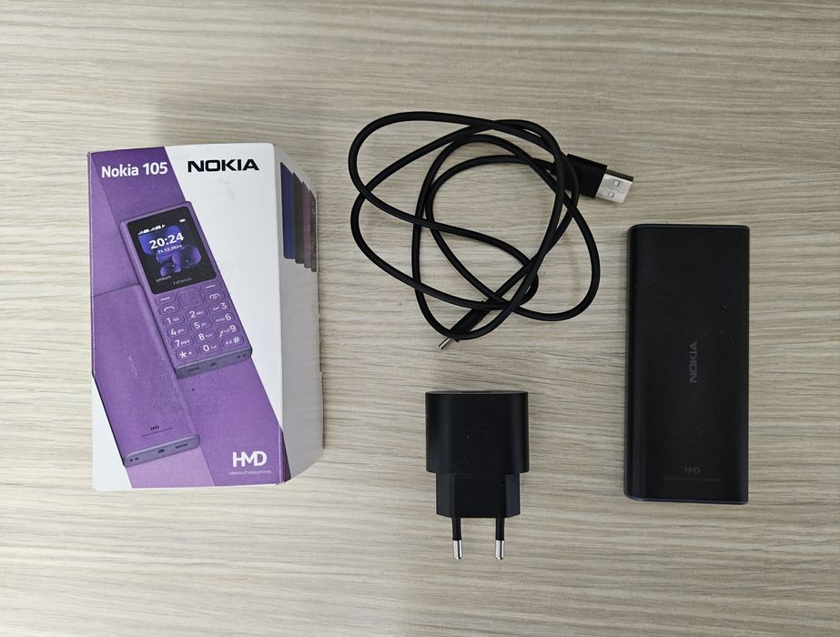 Telefon mobil Nokia 105 (2024), Dual SIM, Black