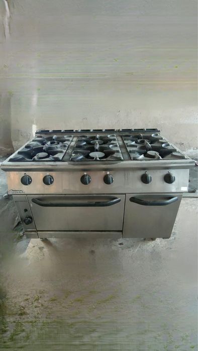 Aragaze profesionale cu 4 si 6 ochiuri