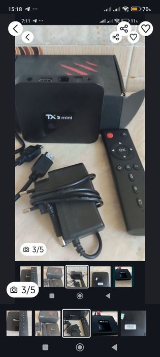 Тв бокс тХ 3  мини.