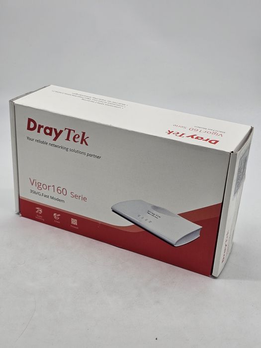 Modem DrayTek Vigor 166, G.fast și VDSL2, IPv6 și IPv4, 2 porturi LAN