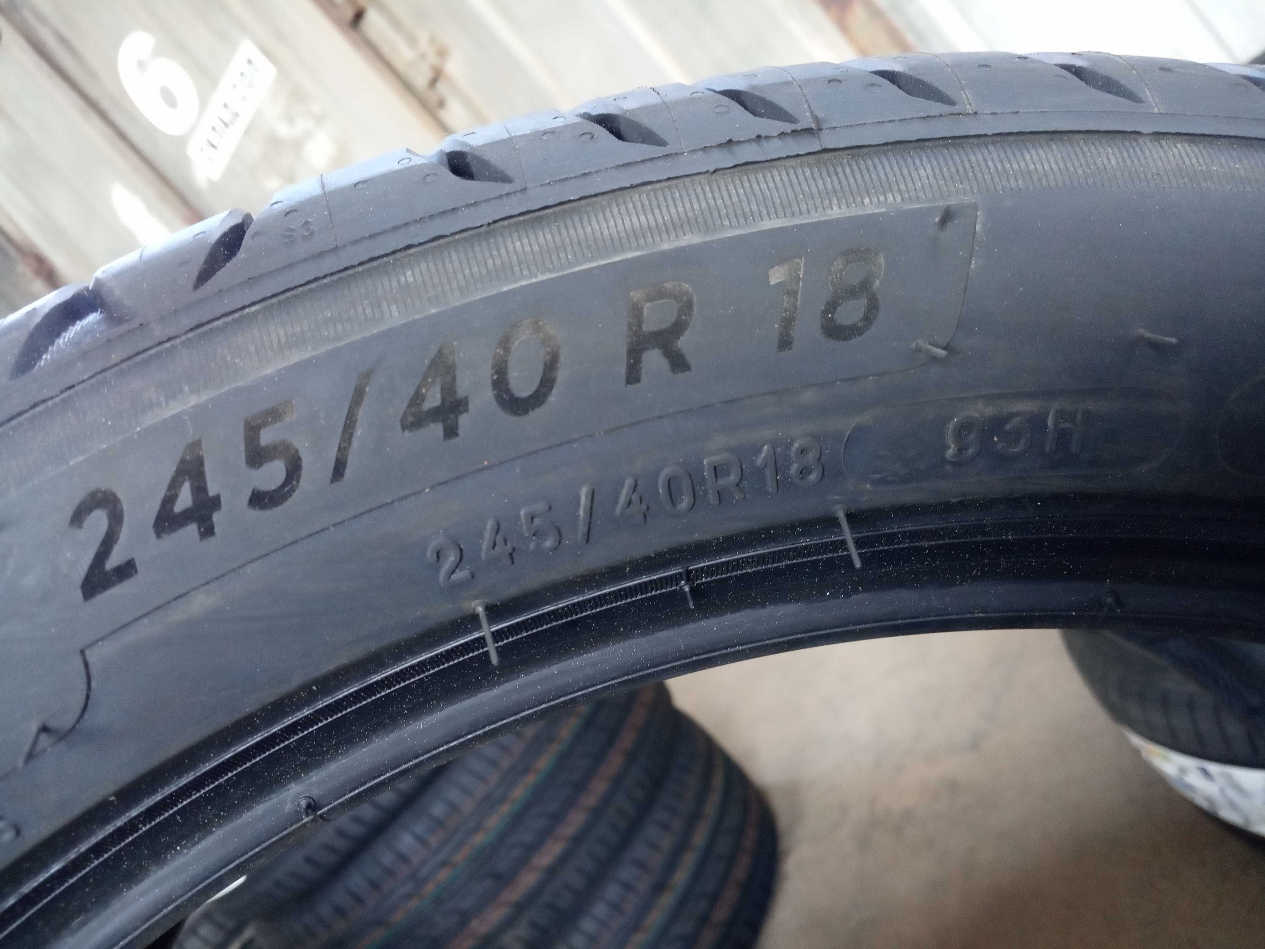 2 Нови летни гуми 245/40R18 Michelin Primacy 4 AO 93H DOT2025 Spain