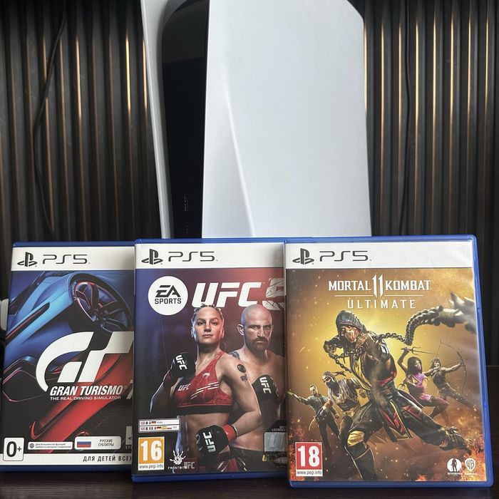Диски на playstation 5