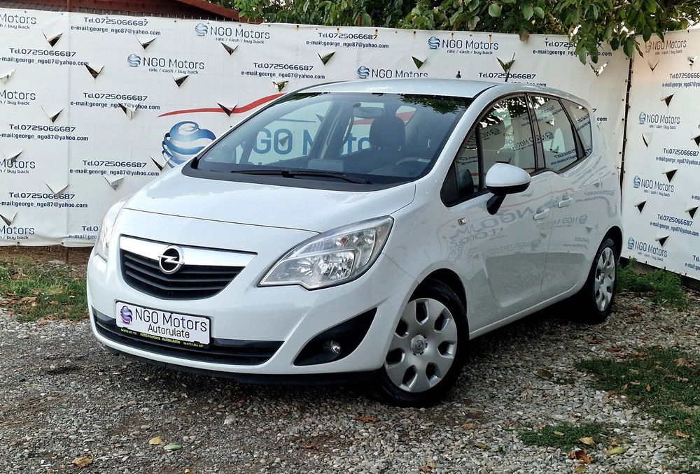 Opel Meriva NGO MOTORS Autorulate * Rate/Cash/Buy-Back/Garantie