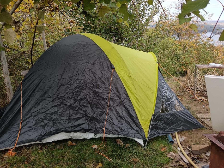 Палатки двуслойни четириместна Makinli, Fun camp