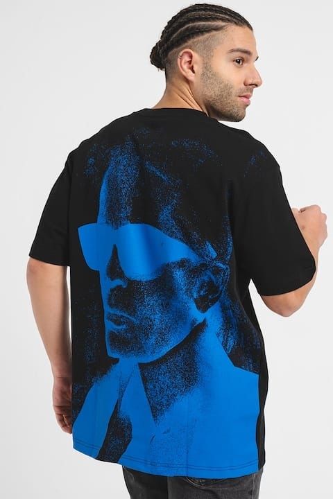 Oferta tricou KARL LAGERFELD original model nou 2025 imprimeu spate
