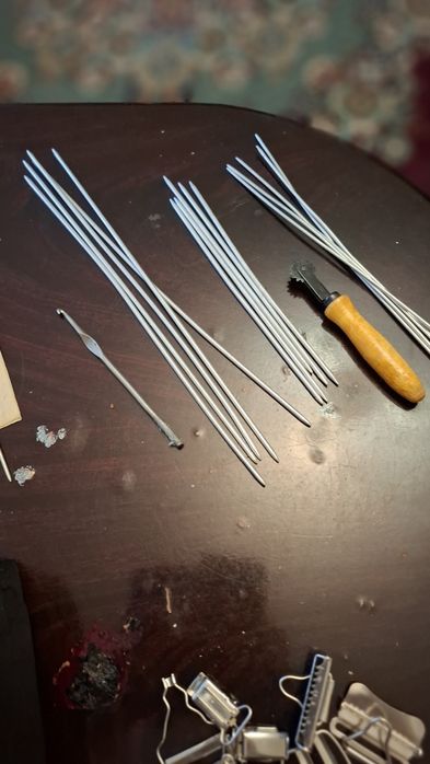 Спицы для вязания разные