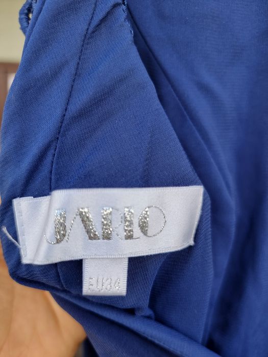 Rochie de ocazie speciala, albastru navy, marime 34 eu