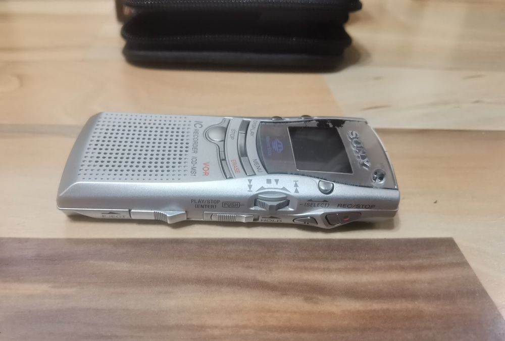 Reportofon profesional Sony ICD-MS1 voice recorder made in Japan