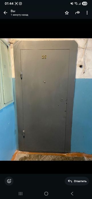 Продам металлическую дверь