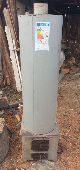 Boiler pe lemne 100l