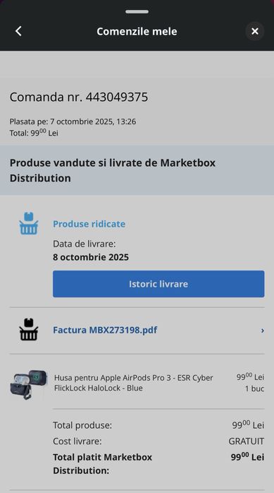 Husa esr apple airpods pro 3