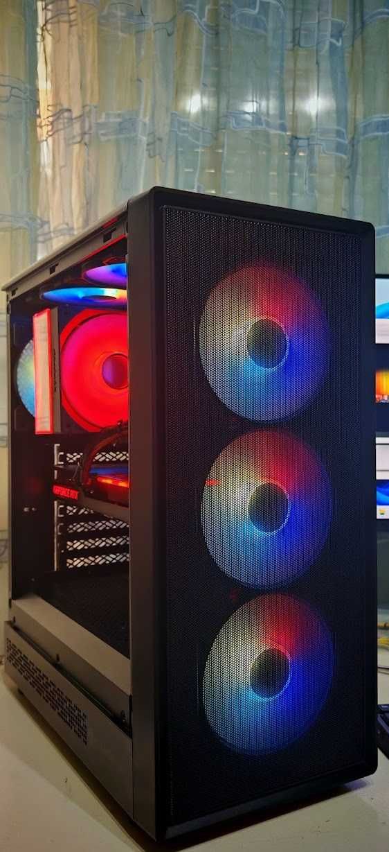 Продавам Геймърско PC Ryzen 5 7500F/32Gb/1TB nVme/RTX 3060TI/Гаранция