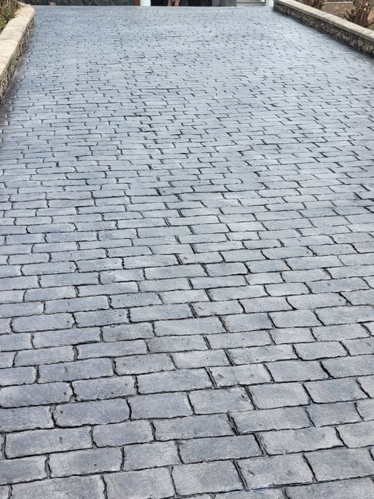 Beton amprentat / elicopterizat / amprentat vertical