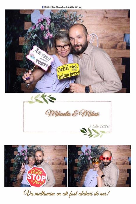 Cabina foto aniversare/Cabina foto pentru Botezul bebelusului/Nunta