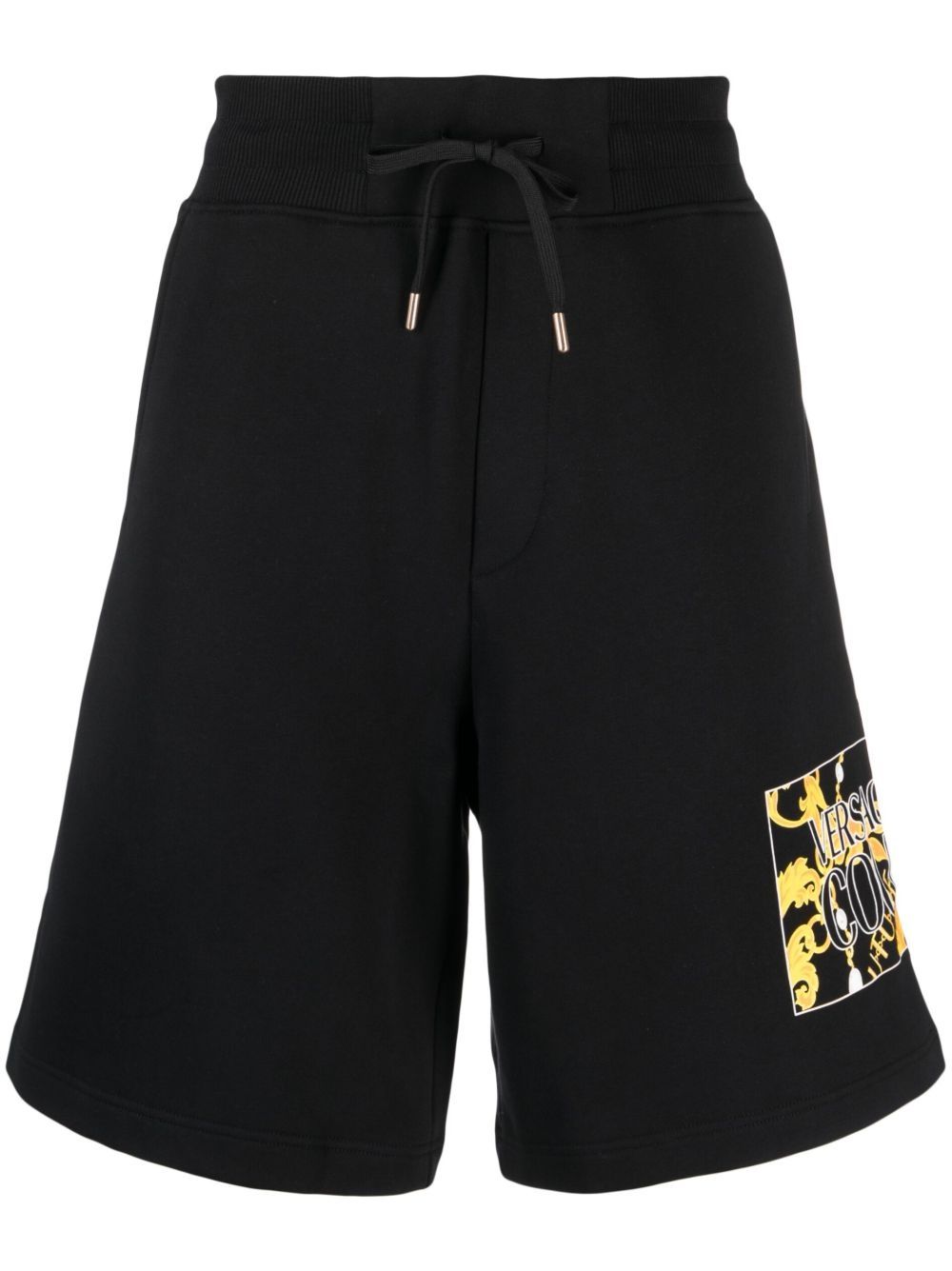 Мъжки къси панталони Versace Jeans Couture logo print track Shorts