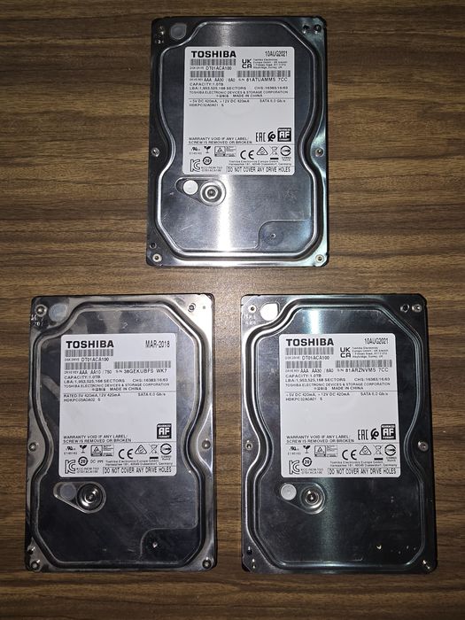 HDD Toshiba/Seagate 500gb/1.0tb