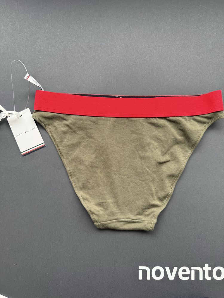 Комплект бикини в зелено и червено Tommy Jeans /S/
