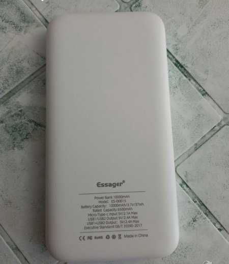 Power bank, Пауърбанк, външна батерия за телефон, Essager