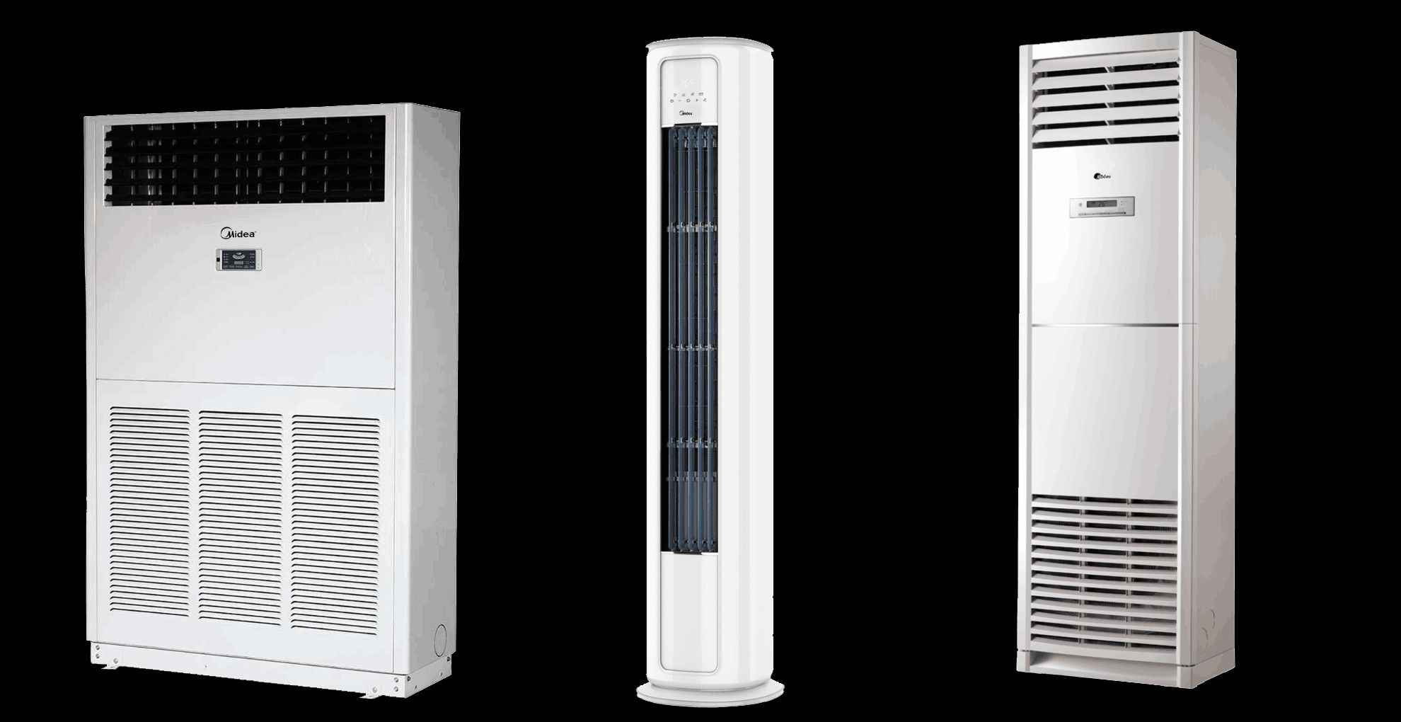 Колонный кондиционер  24 Inverter ( круглый дизайн ) Midea YC400