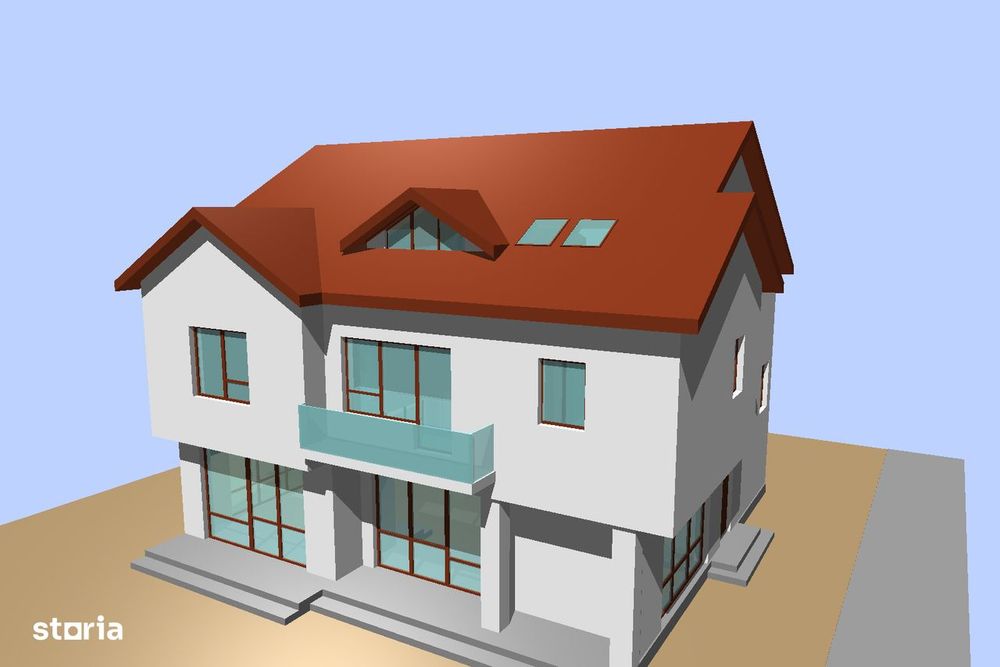 Imobiliare Maxim - teren cu proiect si autorizatie de construire