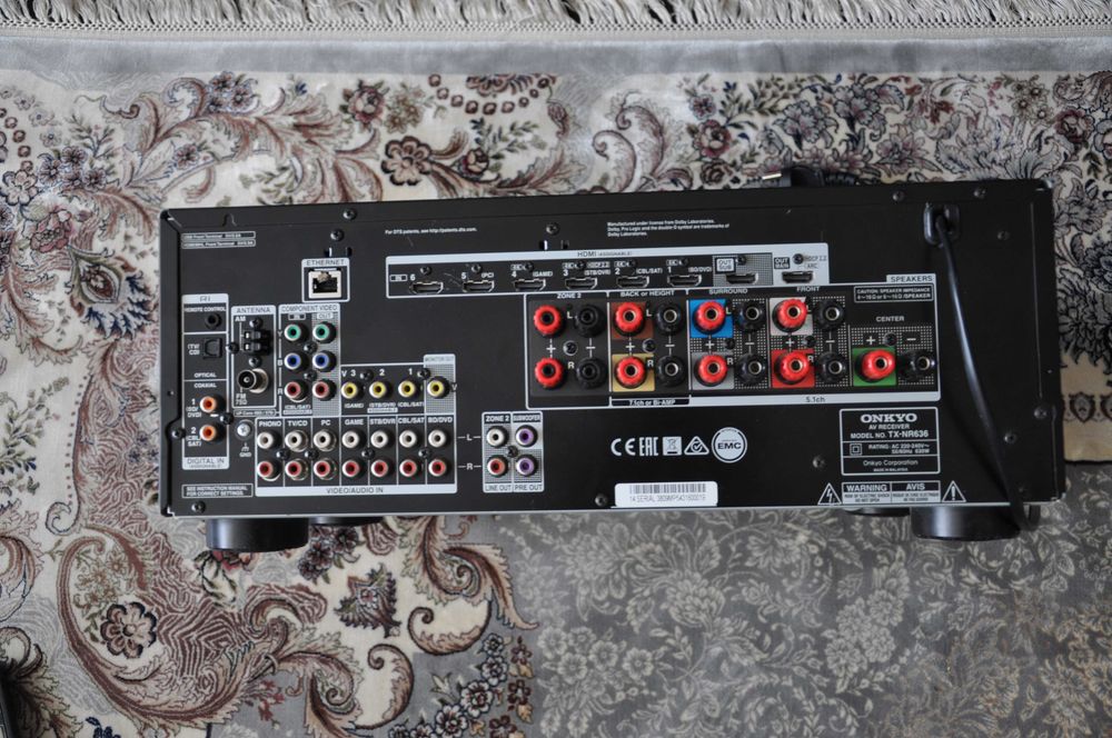 receiver Dolby atmos Onkyo tx-nr636 semi defect