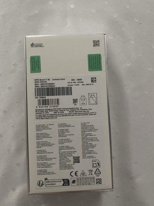 Oppo reno 14f 5g