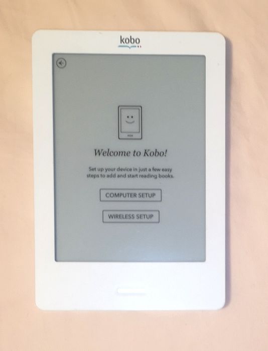 Ebook reader Kobo Touch perfect functional