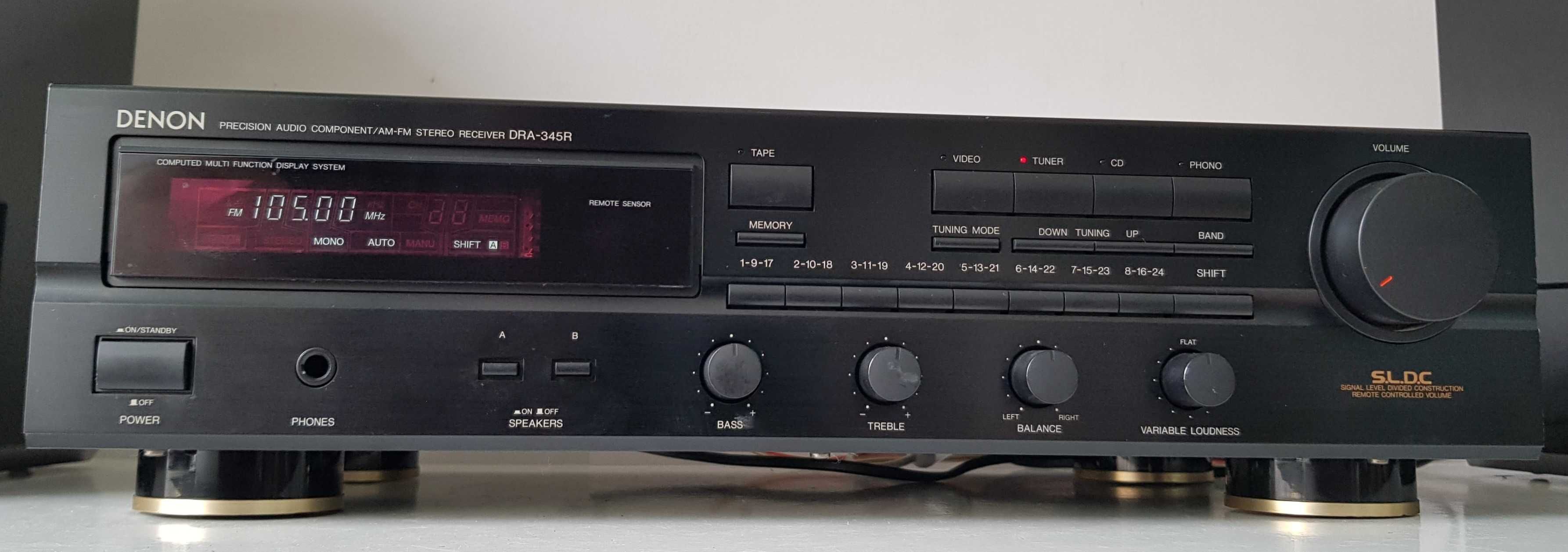 Denon DRA 345 RD receiver amplificator statie amplituner