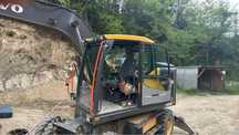 Exacvator volvo EWR 150E