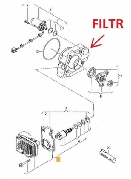 Filtru Haldex Audi Volkswagen Seat Skoda generatia 4