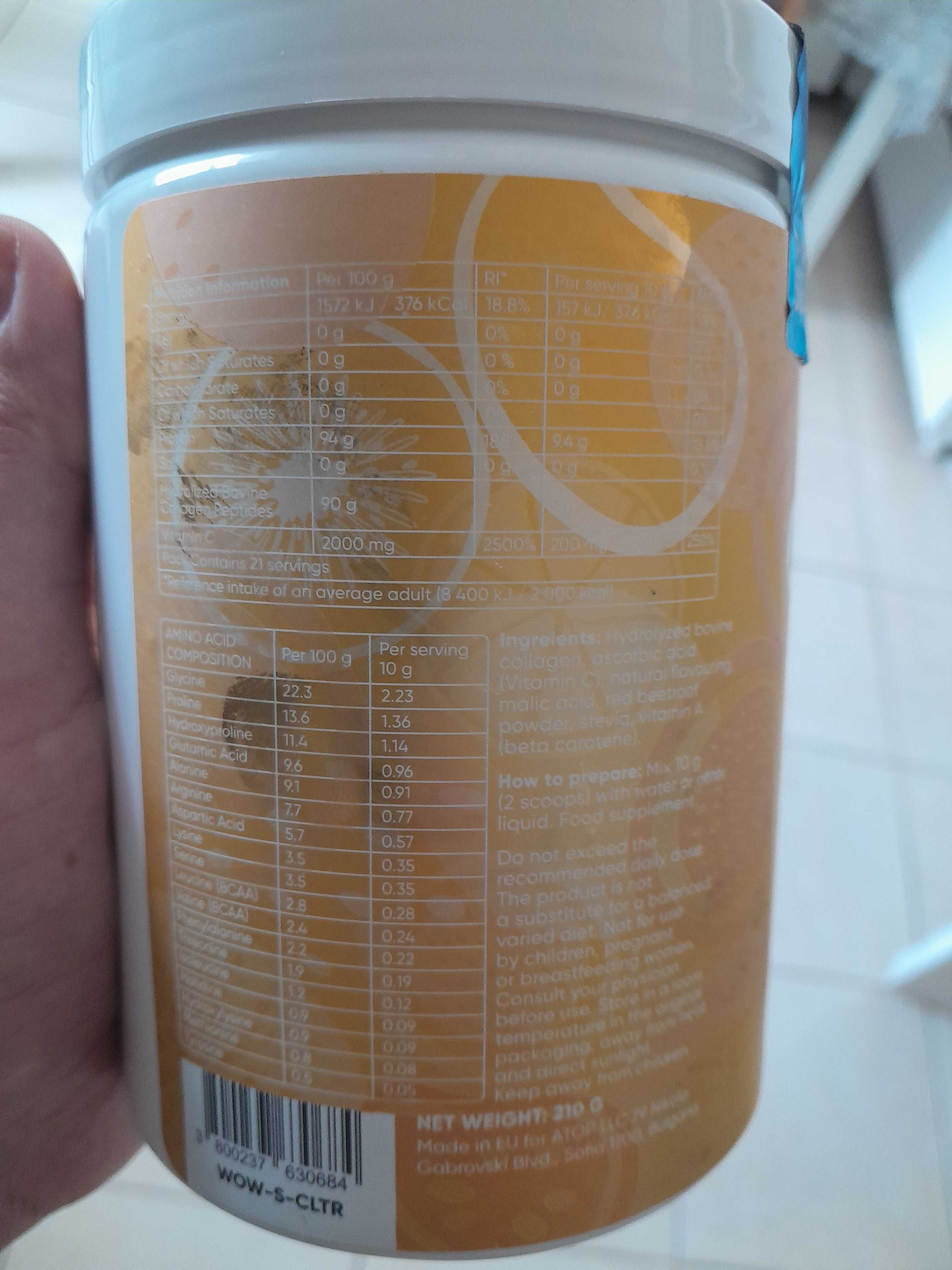 Wow tea Beauty Collagen Summer Tropicana