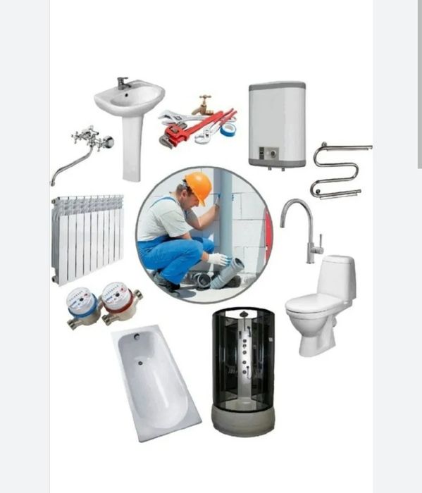 Santexnika va otopleniya qilamiz