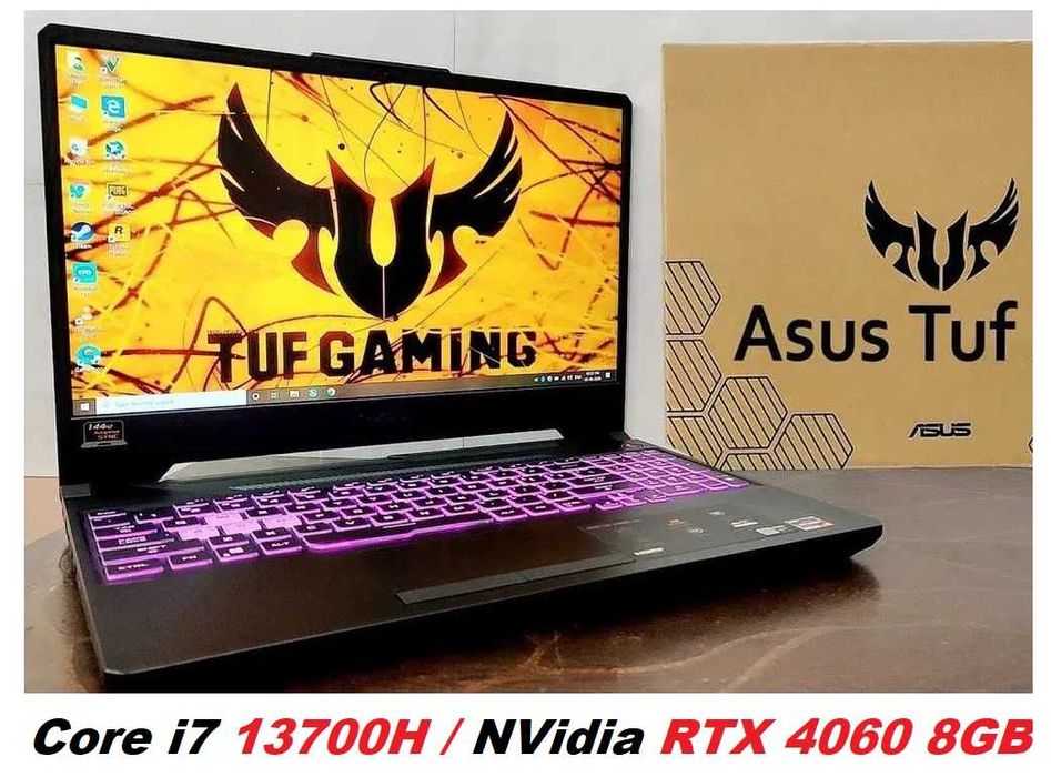 Core i7-13700H/RTX 4060 8GB/16GB RAM/512GB SSD/15.6 144hz/ASUS TUF F15