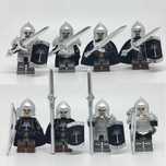 Set 8 Minifigurine tip Lego Lord of the Rings cu soldati din Gondor